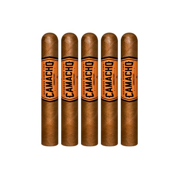 Camacho Connecticut Tubos Robusto | Smooth & Medium-Bodied Cigar