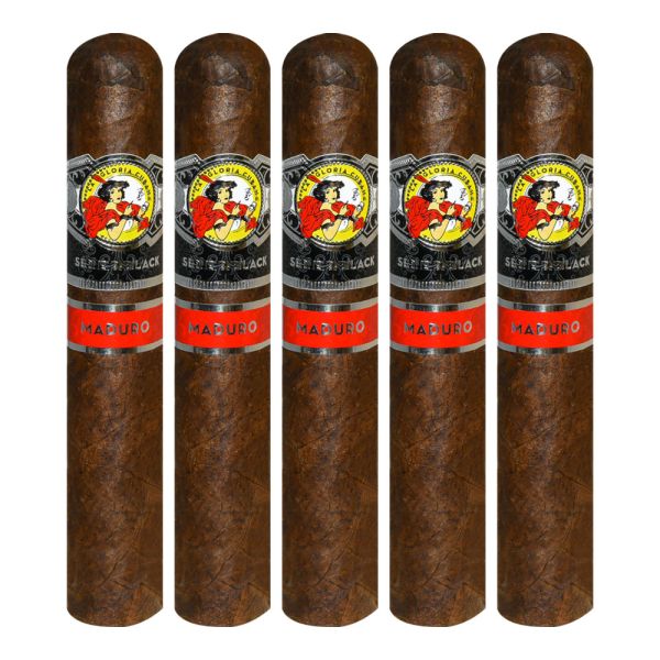 La Gloria Cubana Serie R Black Maduro No. 60 | Premium 6.0" x 60 Cigar