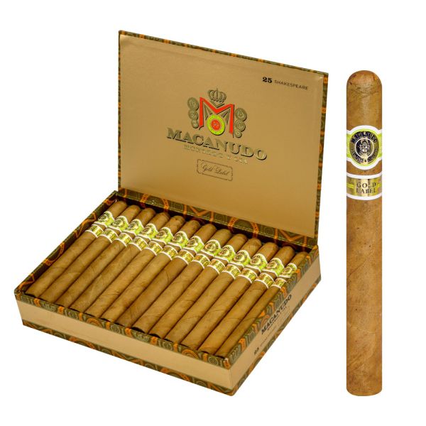 Macanudo Gold Label Shakespeare (Lonsdale) (6.5" x 45) Cigar