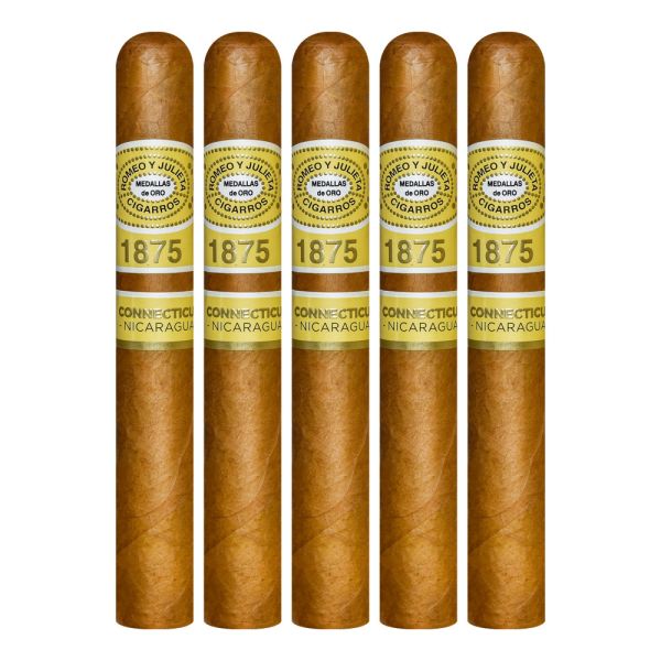 Romeo Y Julieta 1875 Connecticut Nicaragua Toro Cigars | Smooth & Flavorful