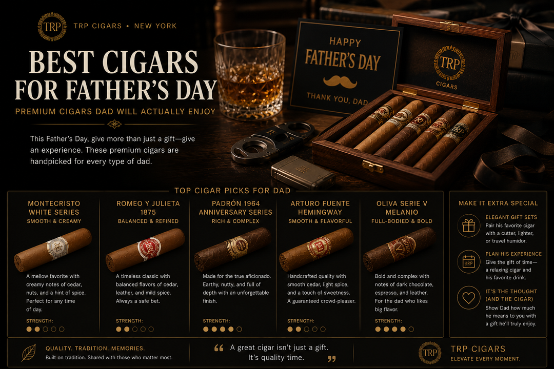 Best Cigars for Father’s Day: Premium Cigars Dad Will Actually Enjoy