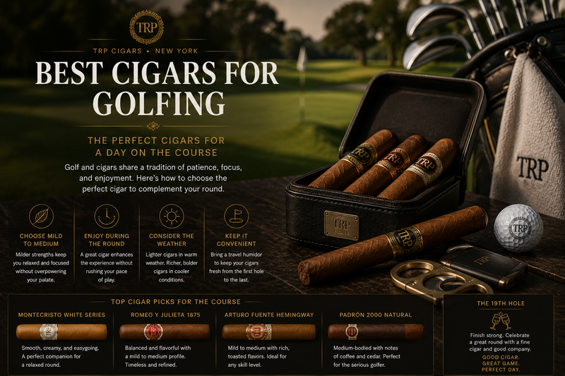 Best Cigars for Golfing: The Perfect Cigars for a Day on the Course