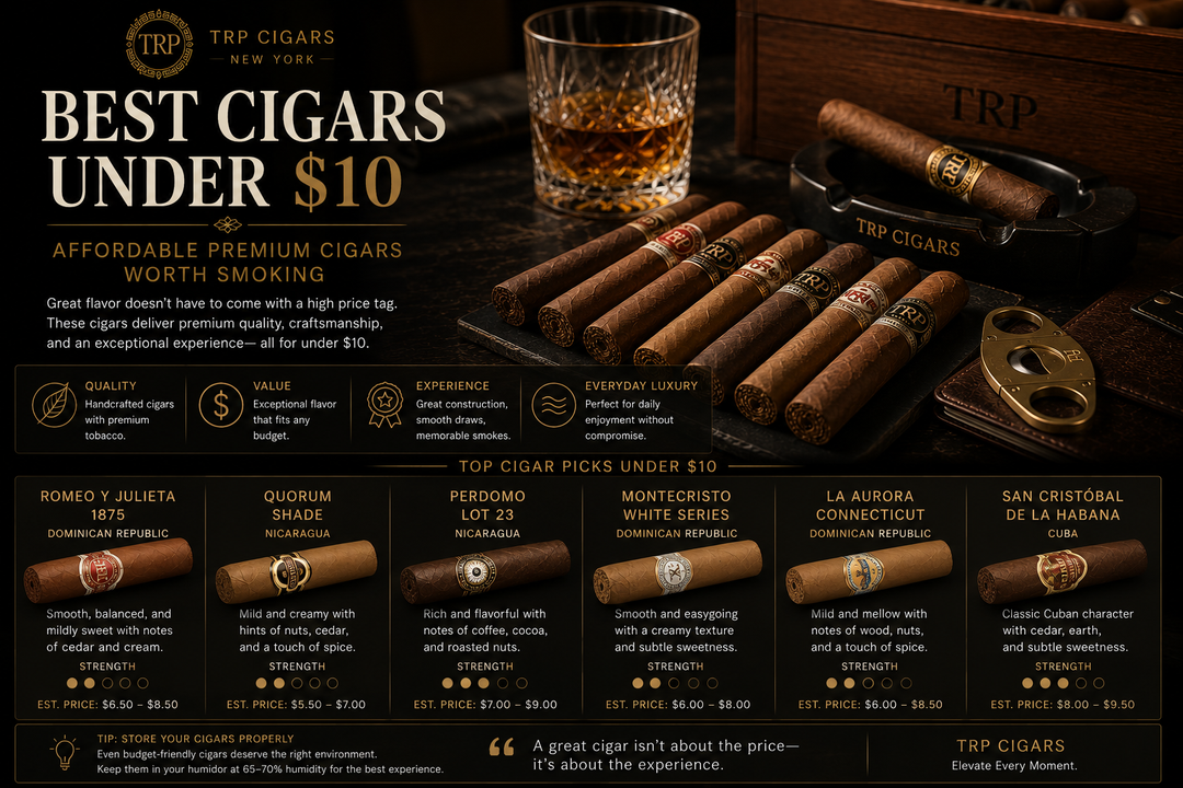 Best Cigars Under $10: Affordable Premium Cigars Worth Smoking