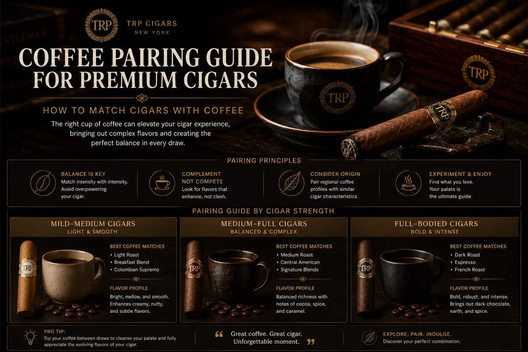 Coffee Pairing Guide for Premium Cigars: How to Match Cigars with Coffee