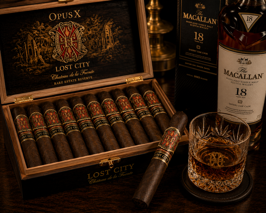 Best Spirit Pairings by Arturo Fuente OpusX Vitola