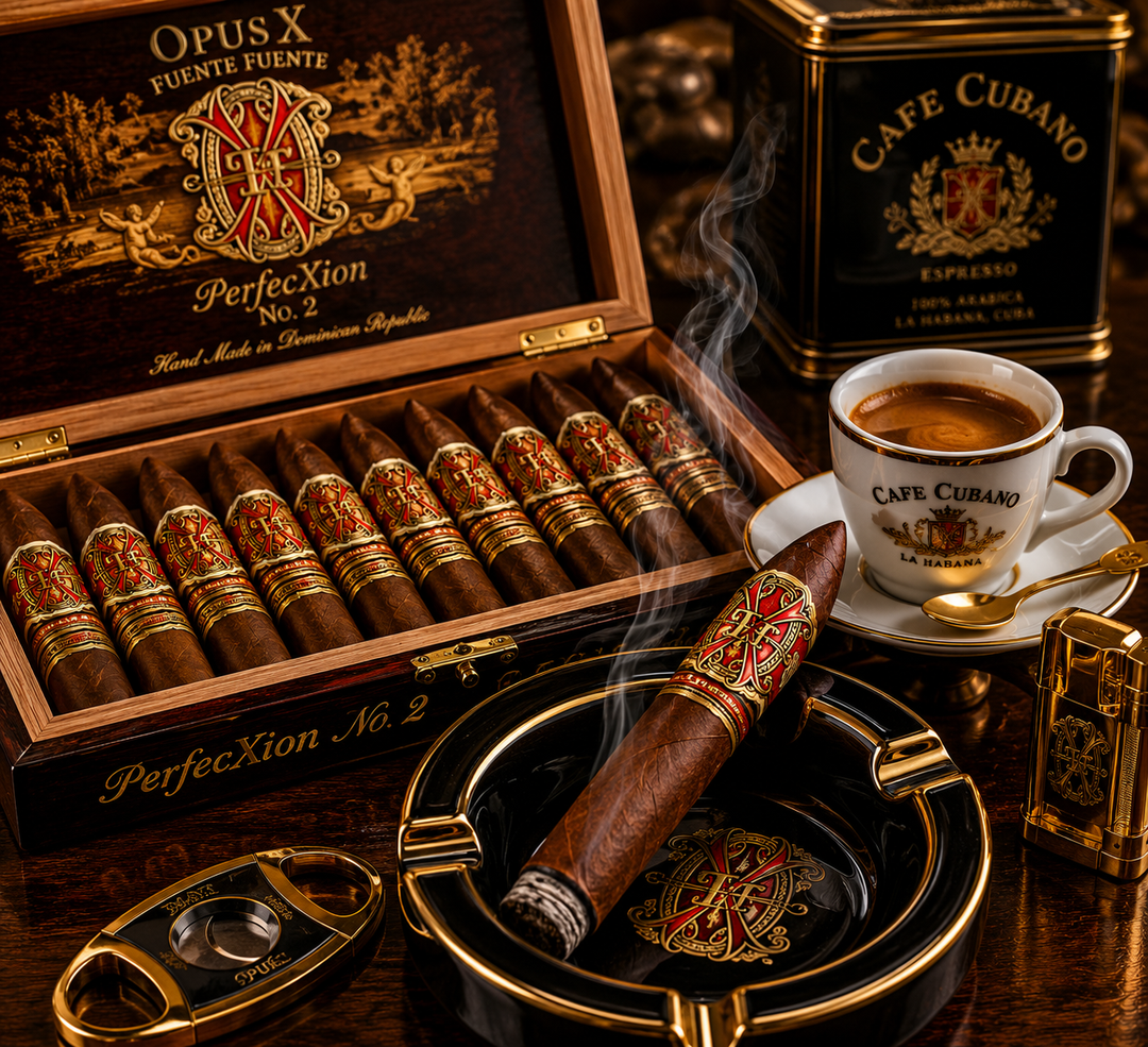 Best Coffee Pairings by Arturo Fuente OpusX Vitola