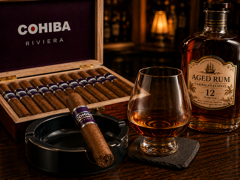 Best Spirit Pairings by Cohiba Blend