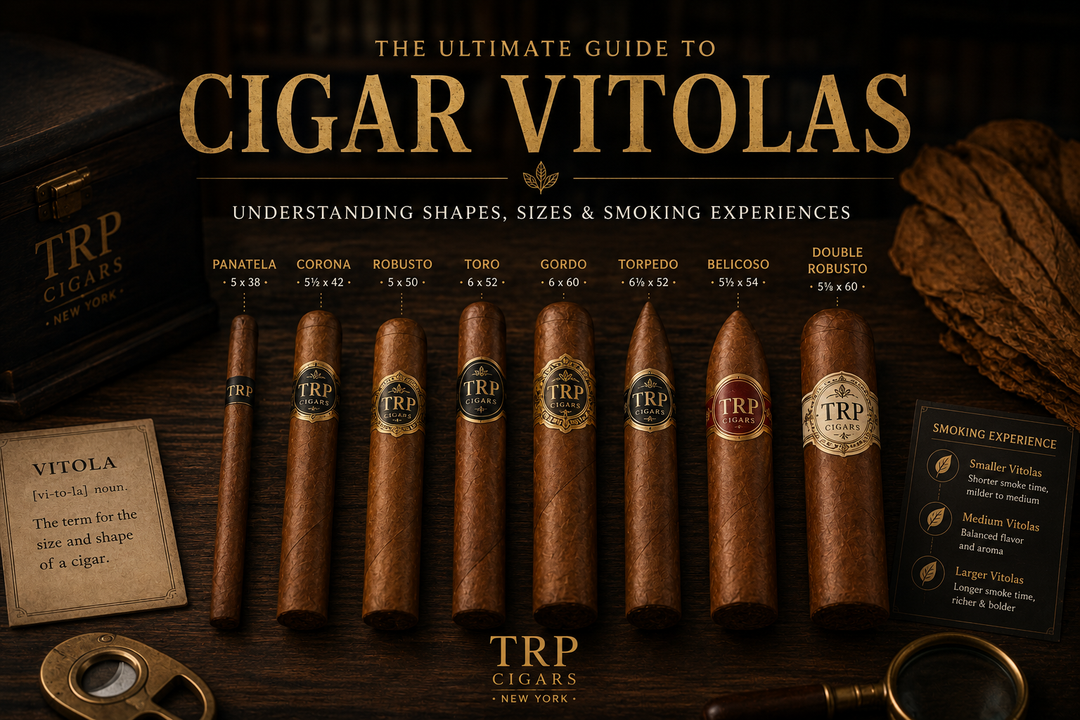 The Ultimate Cigar Vitola Guide: Understanding Cigar Sizes, Shapes & Smoking Experiences