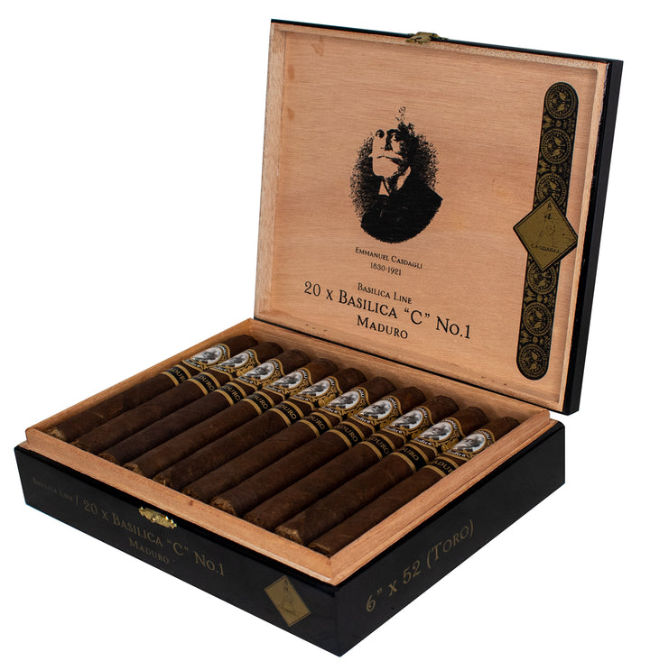 Basilica A Toro Cigar (6.0" x 52) - Premium Quality from Casdagli