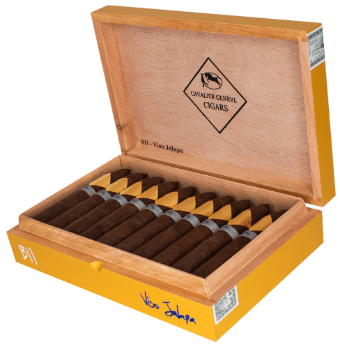 Cavalier Geneve Black II Series Viso Jalapa Petit No. 2 (Robusto) (4.75" x 52)