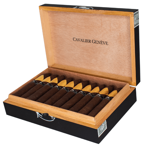 Cavalier Geneve Black II Series Petit No. 2 (Robusto) (4.75" x 52)