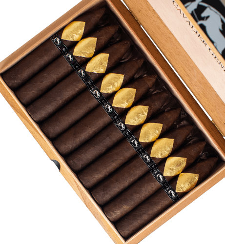 Cavalier Geneve Black II Series Petit No. 2 (Robusto) (4.75" x 52)