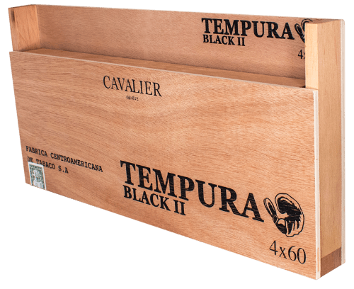 Cavalier Geneve Black II Series Tempura (Gordito) (4.0" x 60)