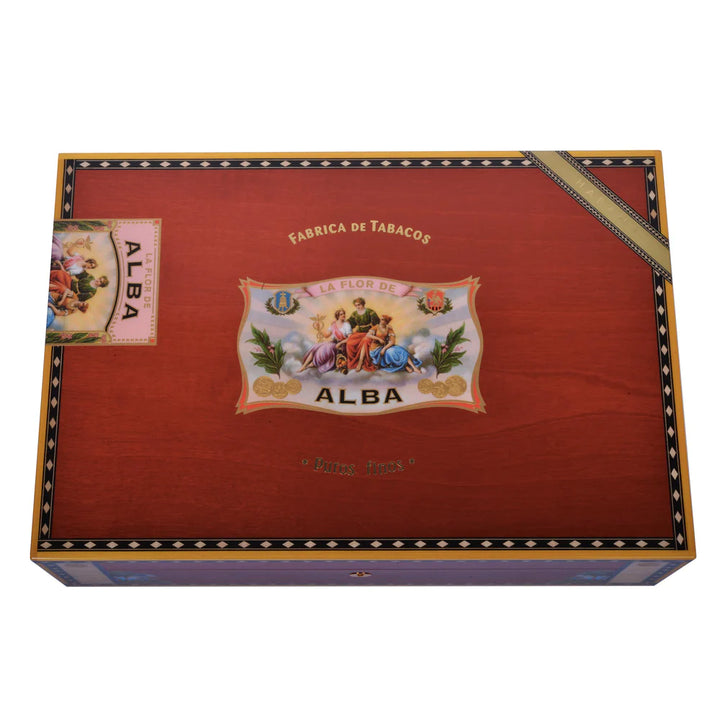 Elie Bleu "Flor de Alba" 110 Cigars Humidor - Red