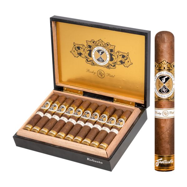 Rocky Patel 1865 Project Robusto Cigar (5.0" x 50) – Premium and Balanced