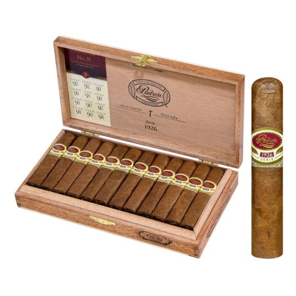 Padron 1926 Series No. 35 Natural Corona Cigar – Premium 4.0" x 48