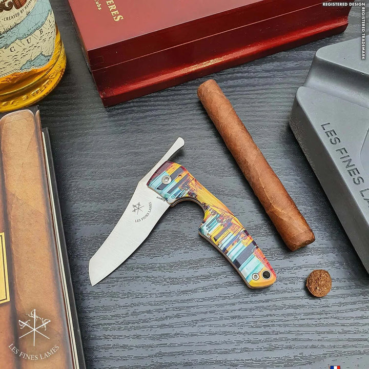 Les Fines Lames Cigar Knife LE PETIT - Havana Streets - Habana Vieja