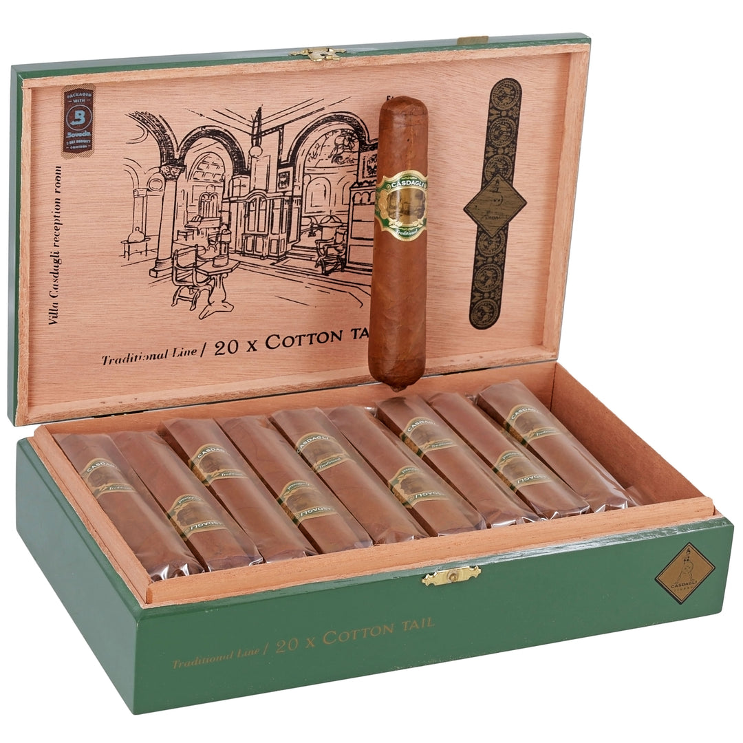 Casdagli Traditional Cotton Tail (Perfecto) (5.0" x 52/64)