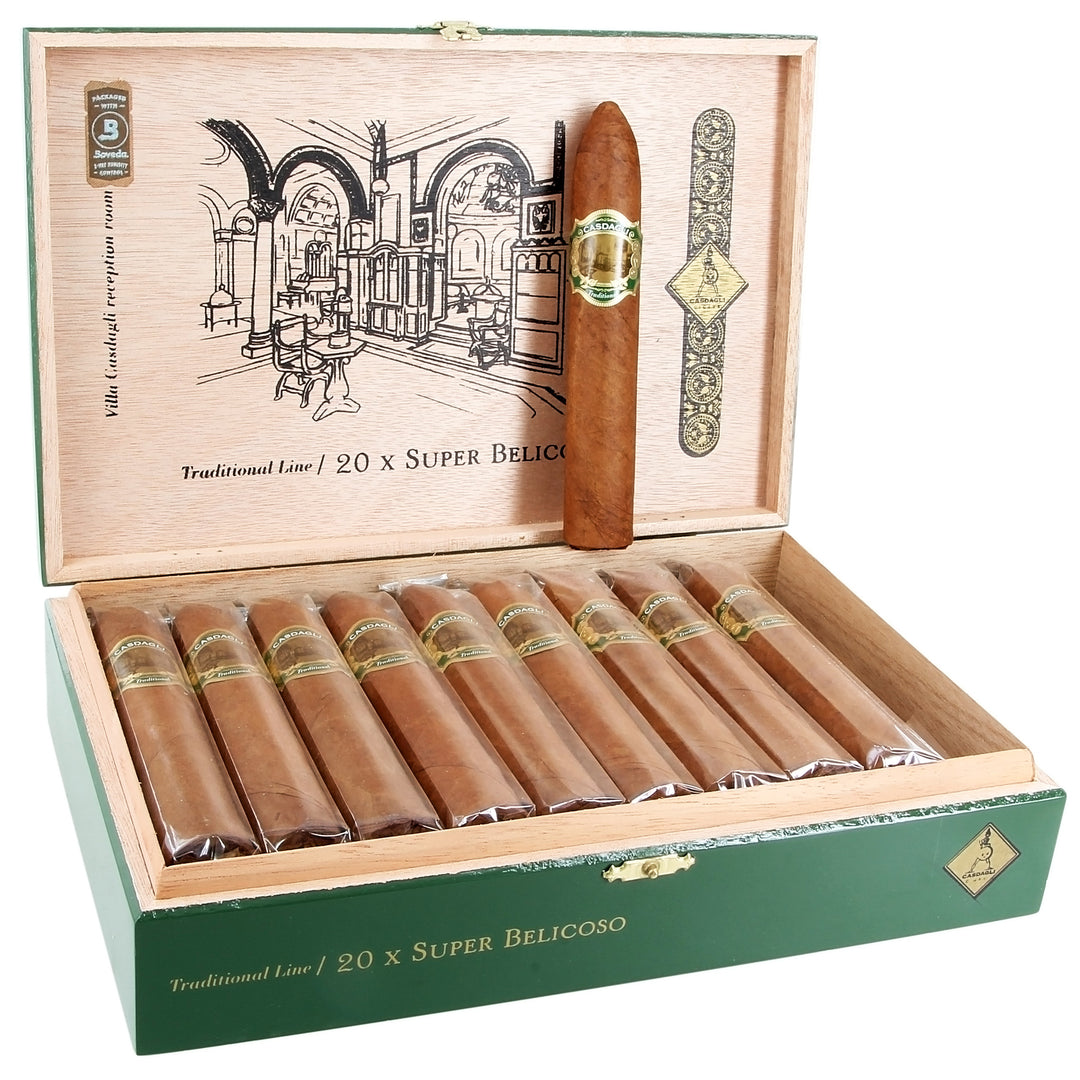 Casdagli Traditional Super Belicosos (Torpedo) (5.75" x 60)