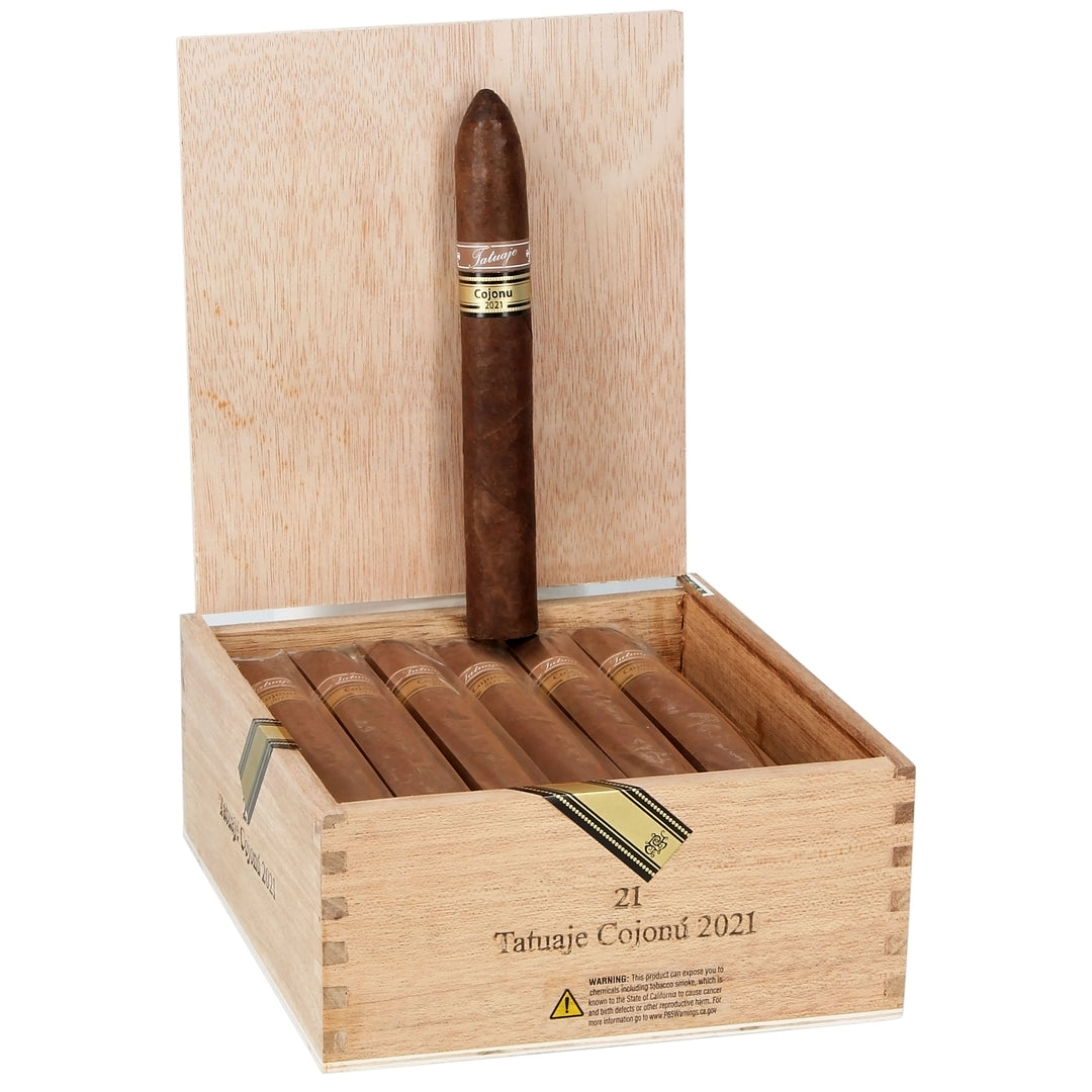 Tatuaje Cojonu 2021 (Torpedo) (7.0" x 58)
