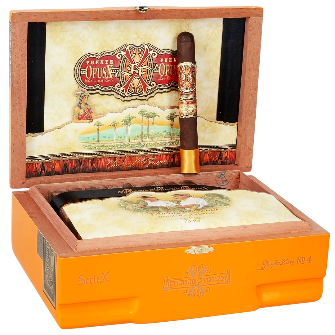 Fuente Fuente Opus X OXO ORO Oscuro Perfecxion #4 (Corona) (5.13" x 43)