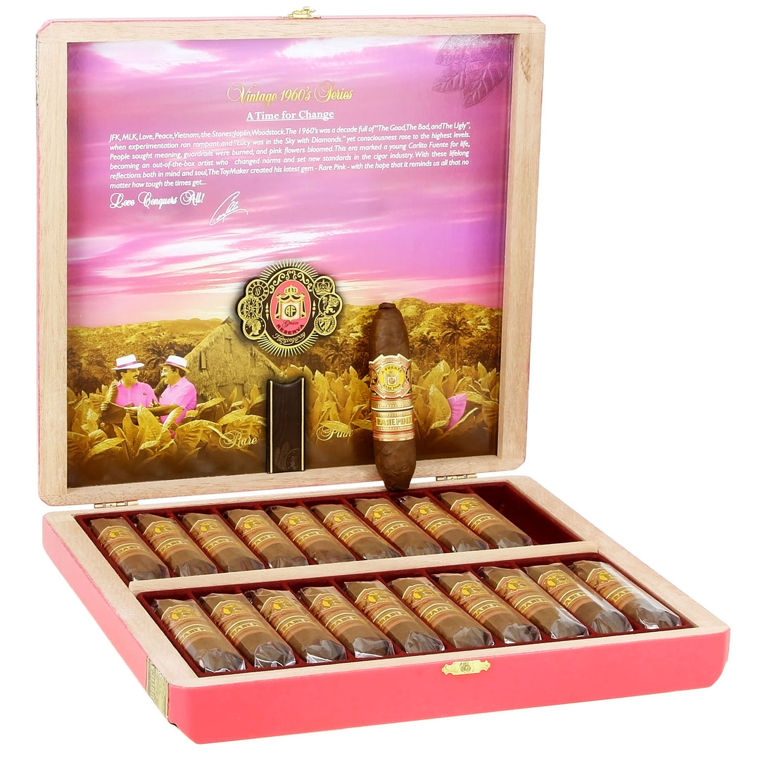 Arturo Fuente Rare Pink VS Queen of Hearts (Perfecto) (3.75" x 54)