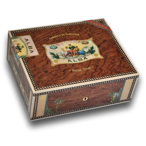Elie Bleu Alba Wooden Humidor For 75 Cigars - Bubinga