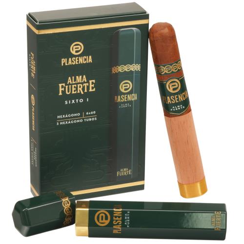 Plasencia Alma Fuerte Natural Sixto I Tubos (Gordo) (6.0" x 60)