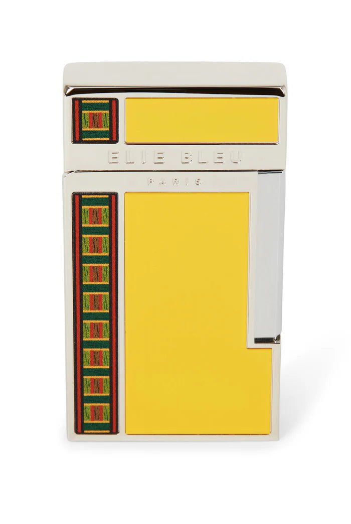 Elie Bleu J14 Diamond Jet Flame Pocket Lighter - Yellow EBJ1454
