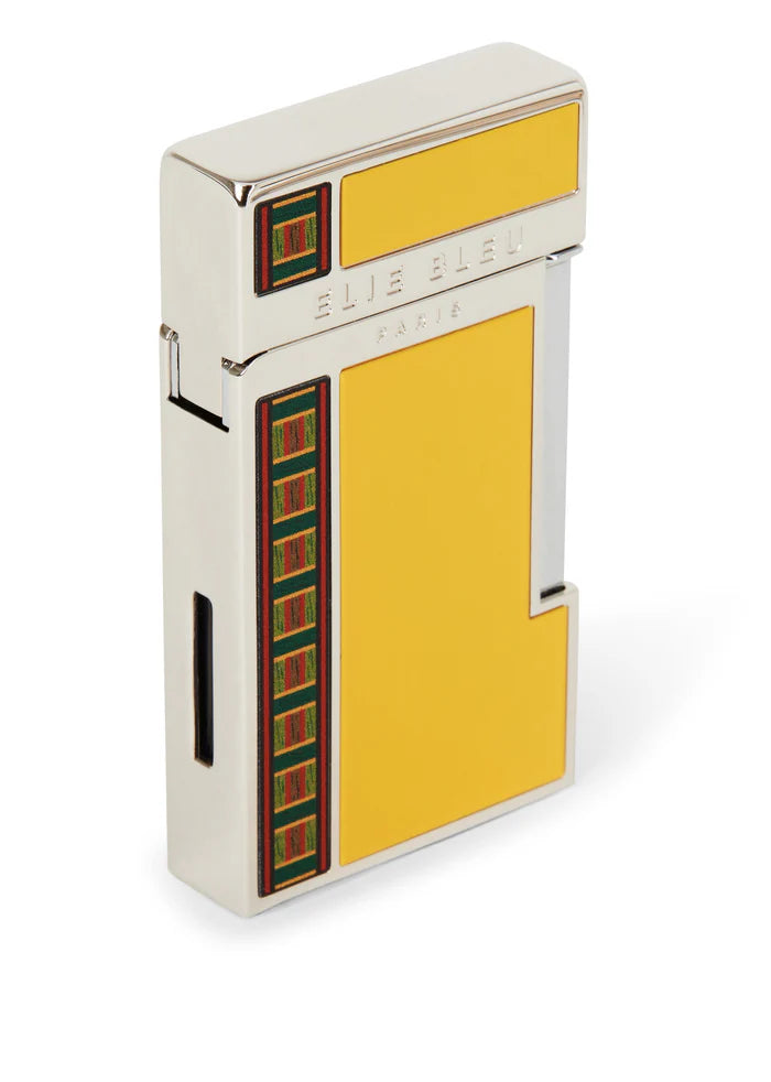 Elie Bleu J14 Diamond Jet Flame Pocket Lighter - Yellow EBJ1454