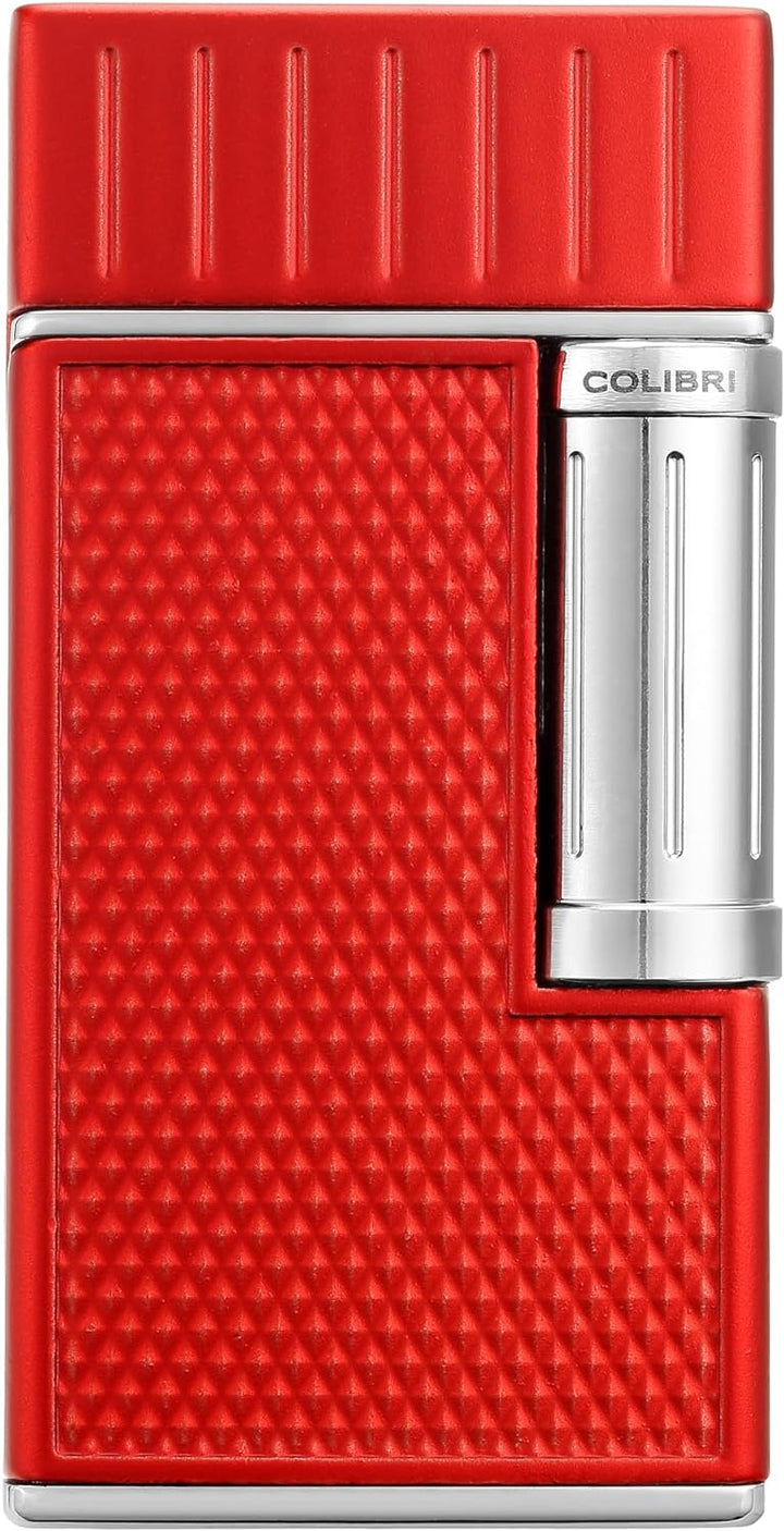 Colibri Julius Lighter - Red + Chrome