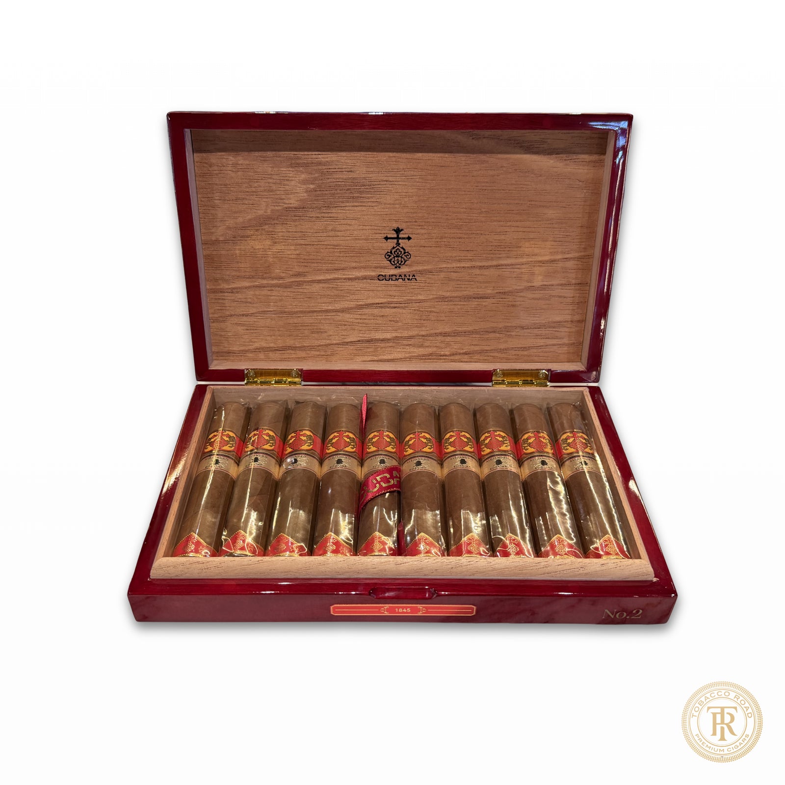 AG CIGARS ALEJANDRO ROBAINA CUBANA NO 2 OPEN BOX