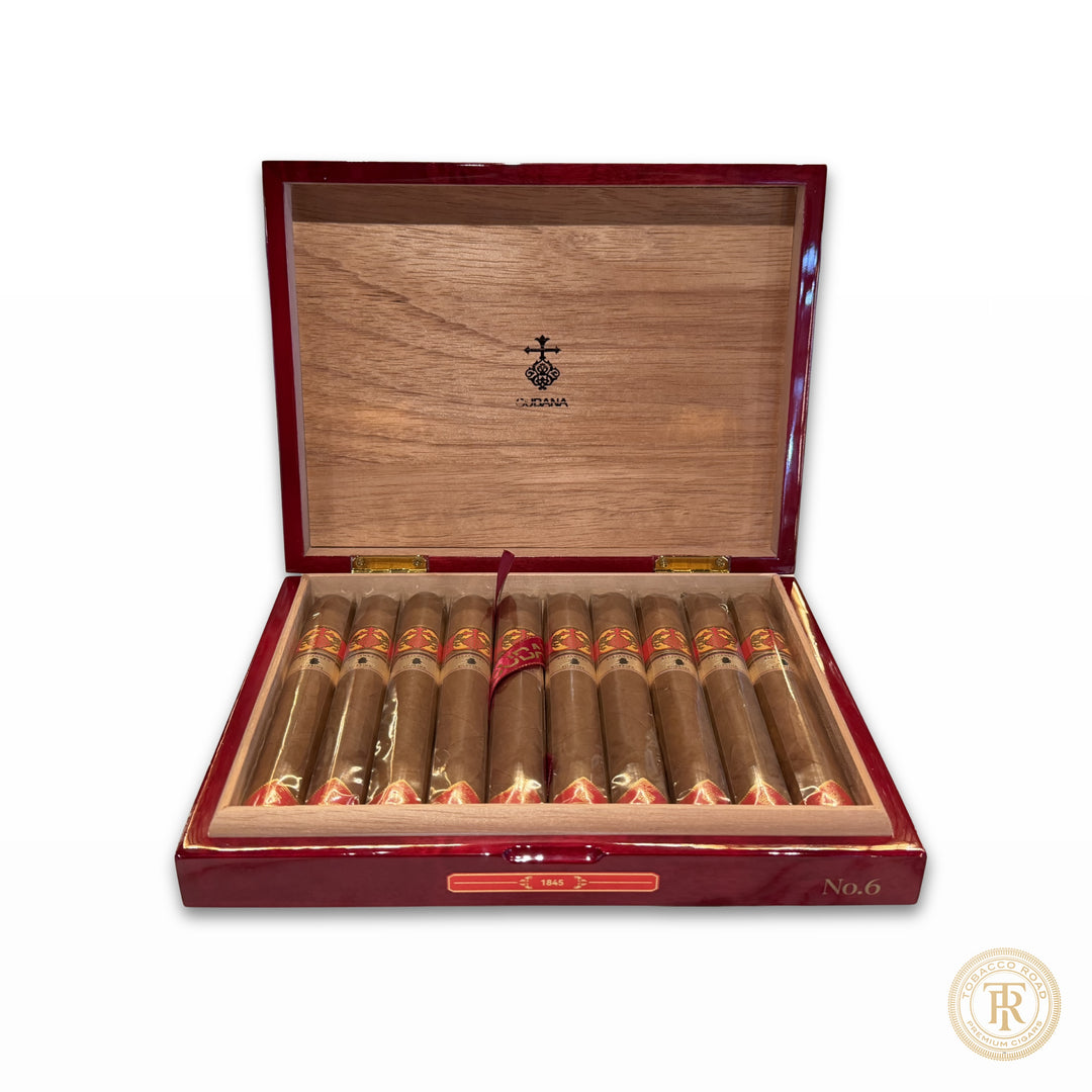 AG CIGARS ALEJANDRO ROBAINA CUBANA NO 6 OPEN BOX
