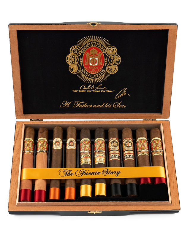 ARTURO FUENTE A FATHER AND HIS SON SAMPLER CIGAR BOX