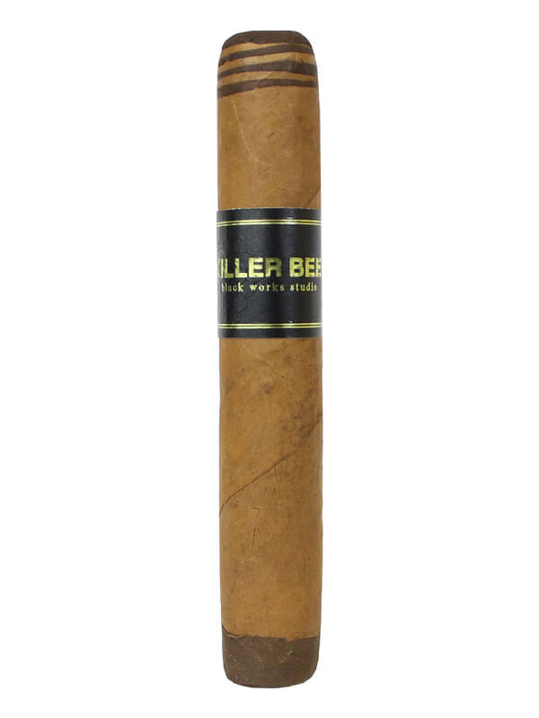 Black Works Studio Killer Bee Connecticut Petite Corona 4.5" x 46 cigar with smooth, creamy flavor and premium craftsmanship.