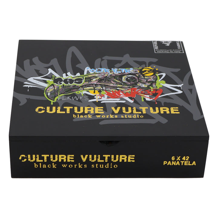 Black Works Studio Culture Vulture Panatela Cigar Closed Box