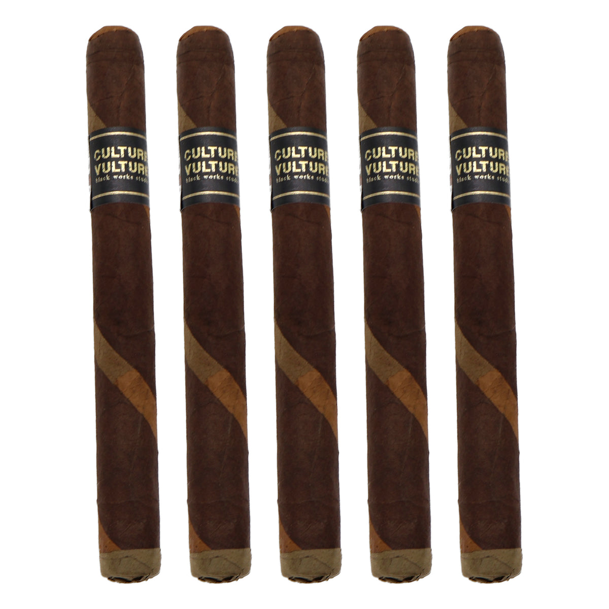 Black Works Studio Culture Vulture Panatela Cigar Pack of 5