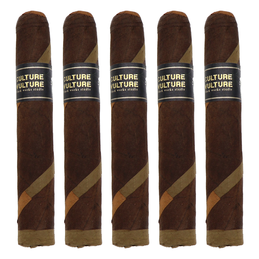 Black Works Studio Culture Vulture Robusto Cigar Pack of 5