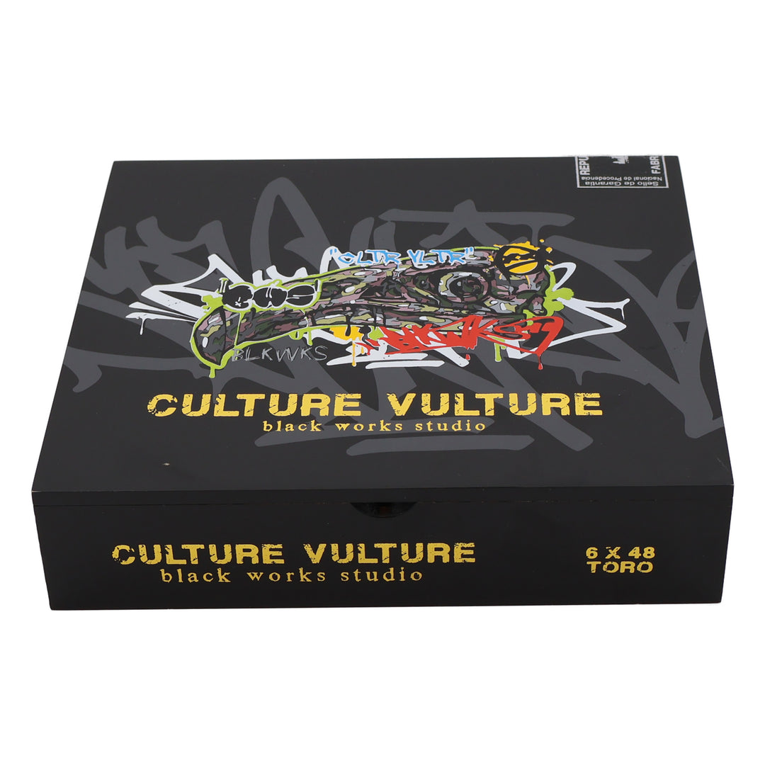 Black Works Studio Culture Vulture Cigar Toro Closed Box