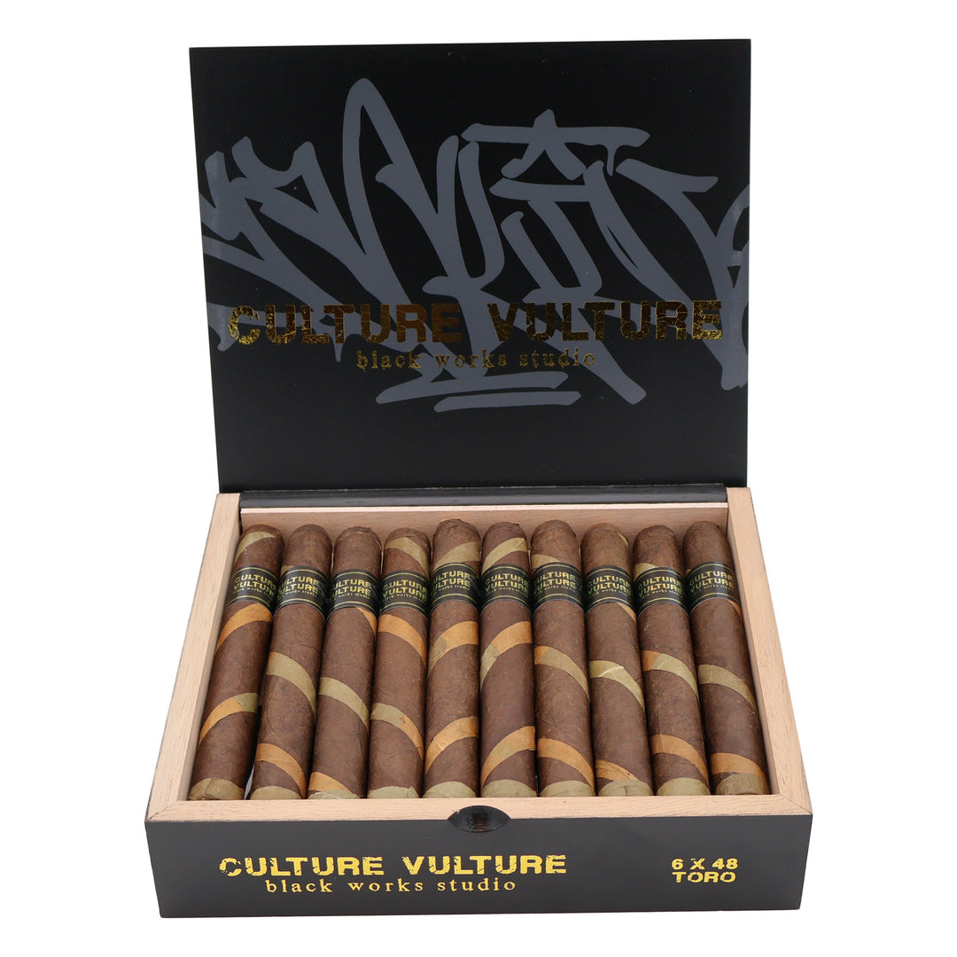 Black Works Studio Culture Vulture Toro Cigar Open Box