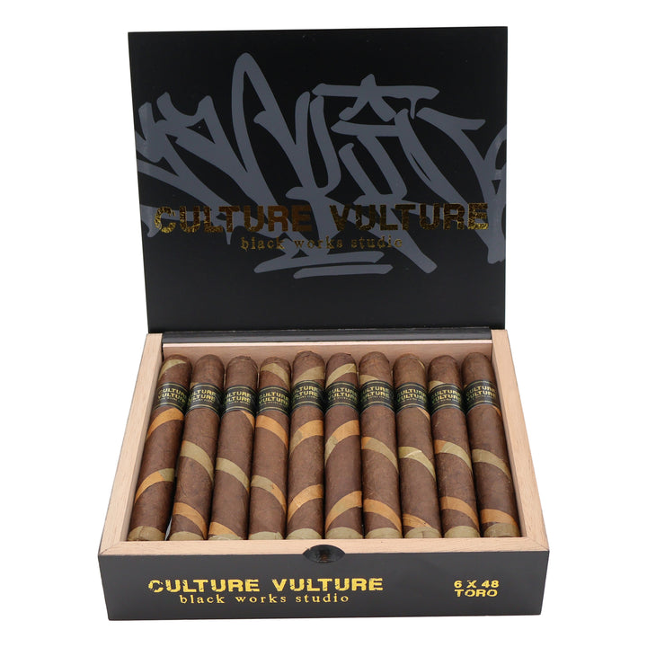 Black Works Studio Culture Vulture Toro Cigar Open Box