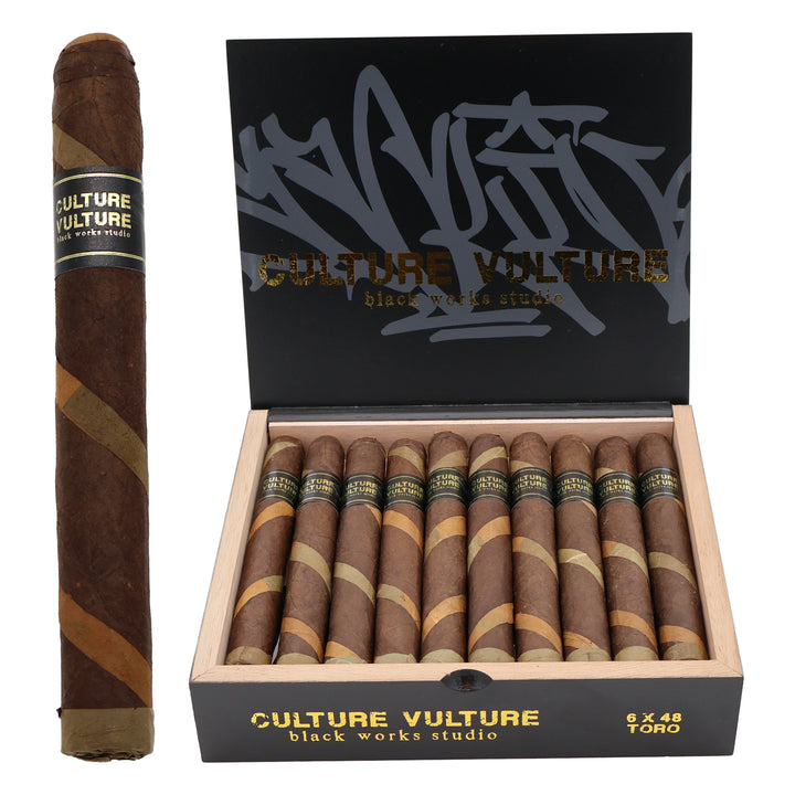Black Works Studio Culture Vulture Toro Cigar Open Box Single