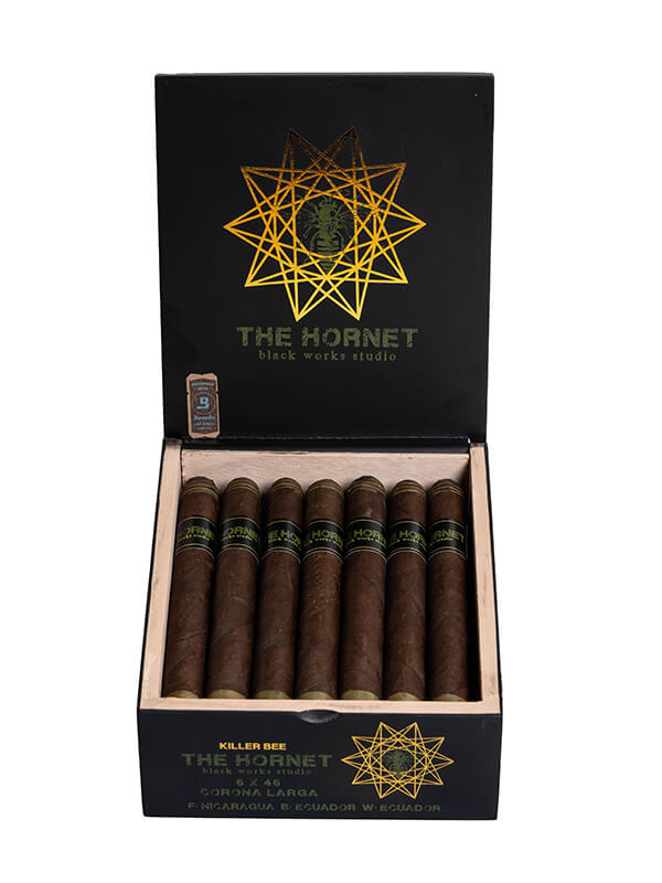 Black Works Studio Killer Bee The Hornet (Corona Larga) (6.0" x 46)