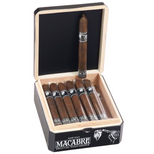 Black Label Trading Co. Macabre Toro Cigar Open Box
