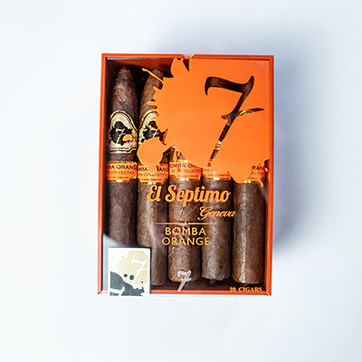 El Septimo The Luxus Collection Bomba Orange (Torpedo) (6.5" x 60)