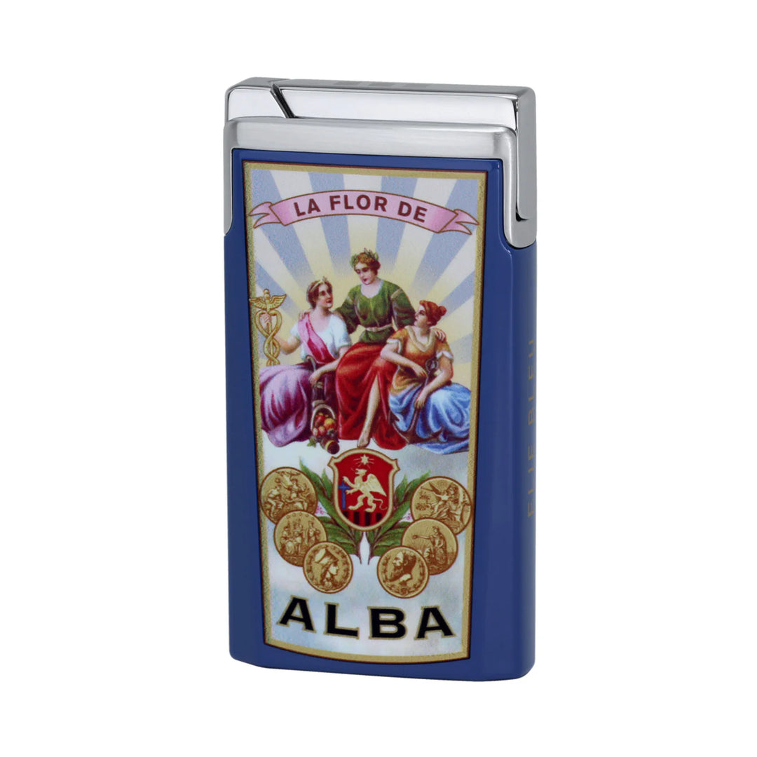 Elie Bleu J15 Lighter Alba Collection - Blue Lacquer