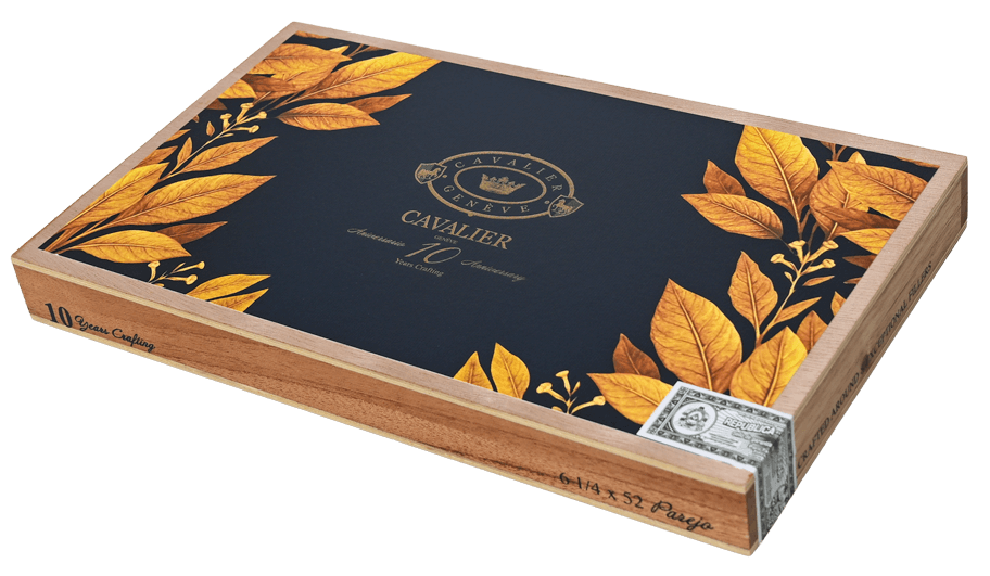 CAVALIER GENEVE 10TH ANNIVERSARY CIGAR CLOSED BOX