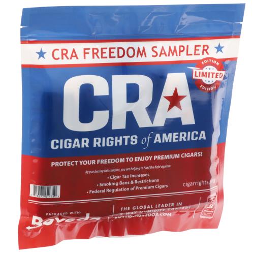 CRA FREEDOM SAMPLER PACK 2026 CIGARS BACK