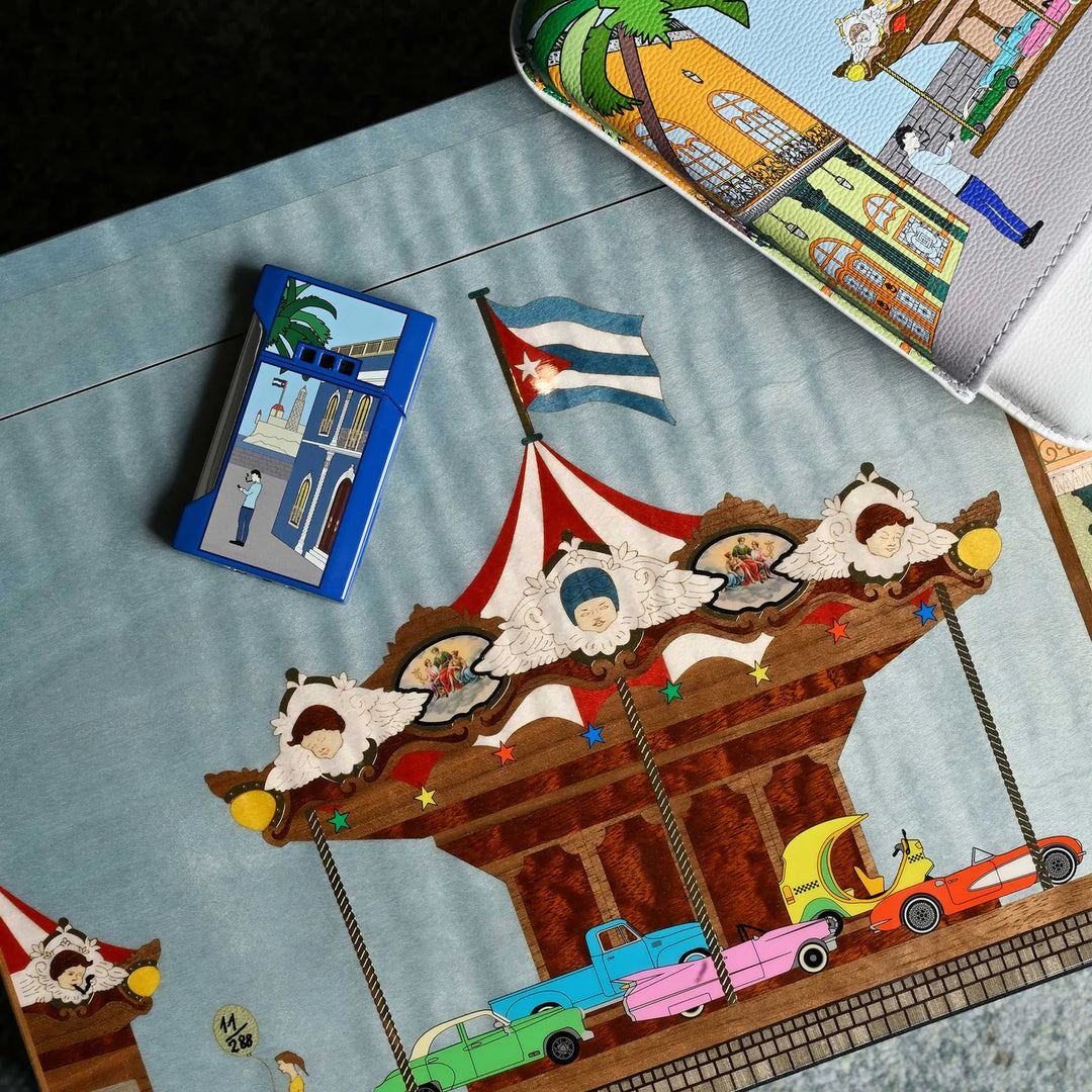 Elie Bleu J12 Flat Flame Collection - Blue Carousel Casa Cubana