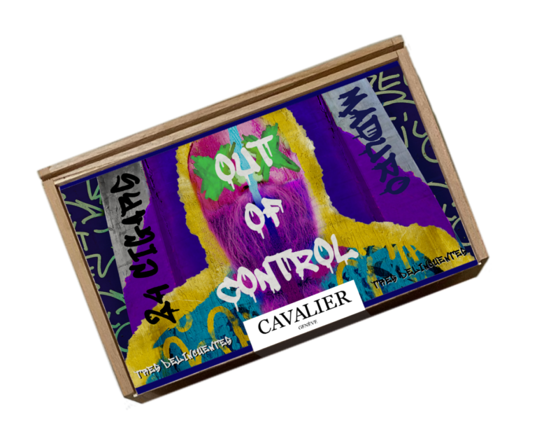 Cavalier Geneve Tres Delincuentes Maduro (Gordo) (6.25" x 60)